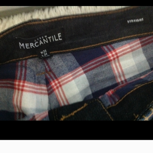 J Crew Mercantile Men Jeans Size Waist 35 Length 34 - Picture 4 of 4